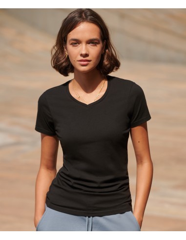 SFC-SK122-Womens Feel Good Stretch V-Neck T